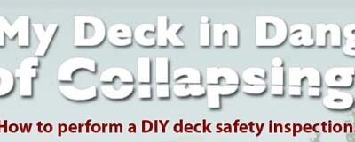 How To Perform a DIY Wood Deck Inspection