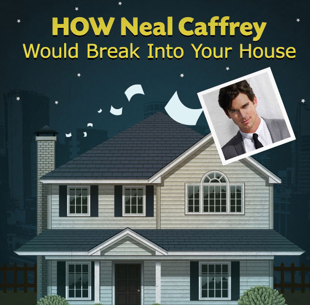 How Neal Caffrey Would Break Into Your House